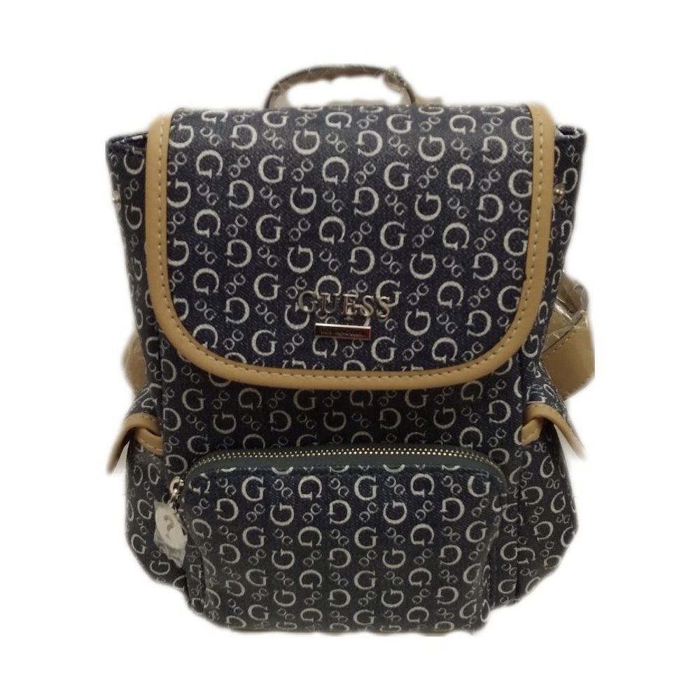 GUESS Nadia Denim Logo Backpack